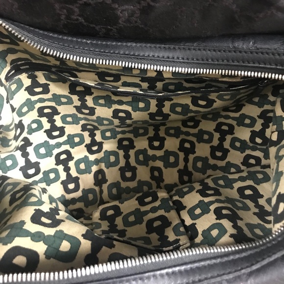 Gucci Leather Shoulder Bag (Monogram) - Picture 3 of 8